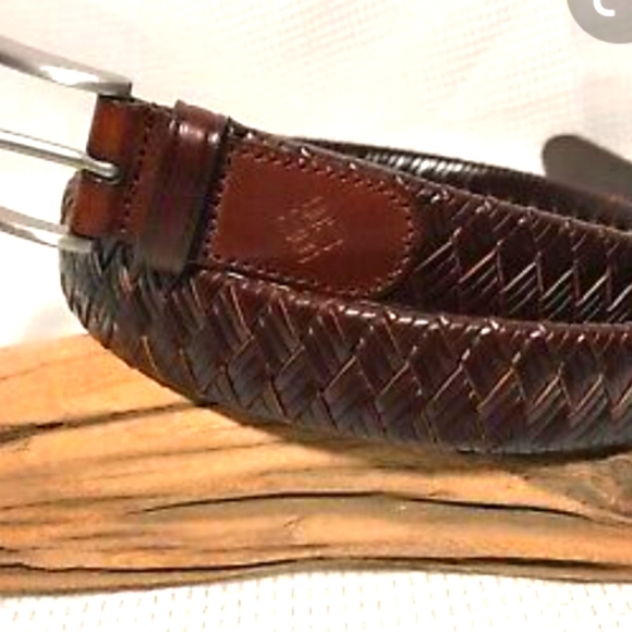 Columbia brown leather belt - Picture 1 of 5